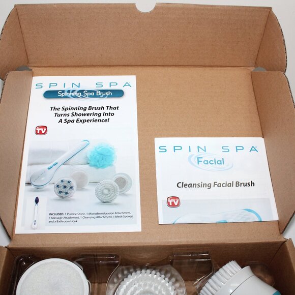 As Seen On TV Spin Spa Spinning Spa Brush - 10 Pieces For Your Skincare - Picture 3 of 6